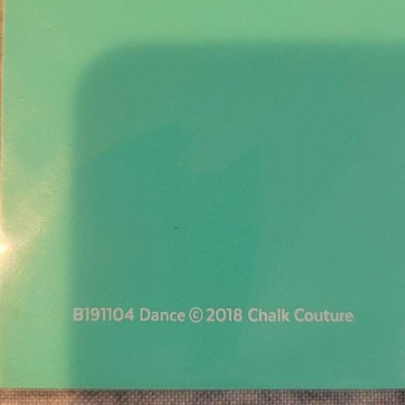 Dance ~ Reuseable silk screen stencil 8 1/2 x 11 - Picture 2 of 2